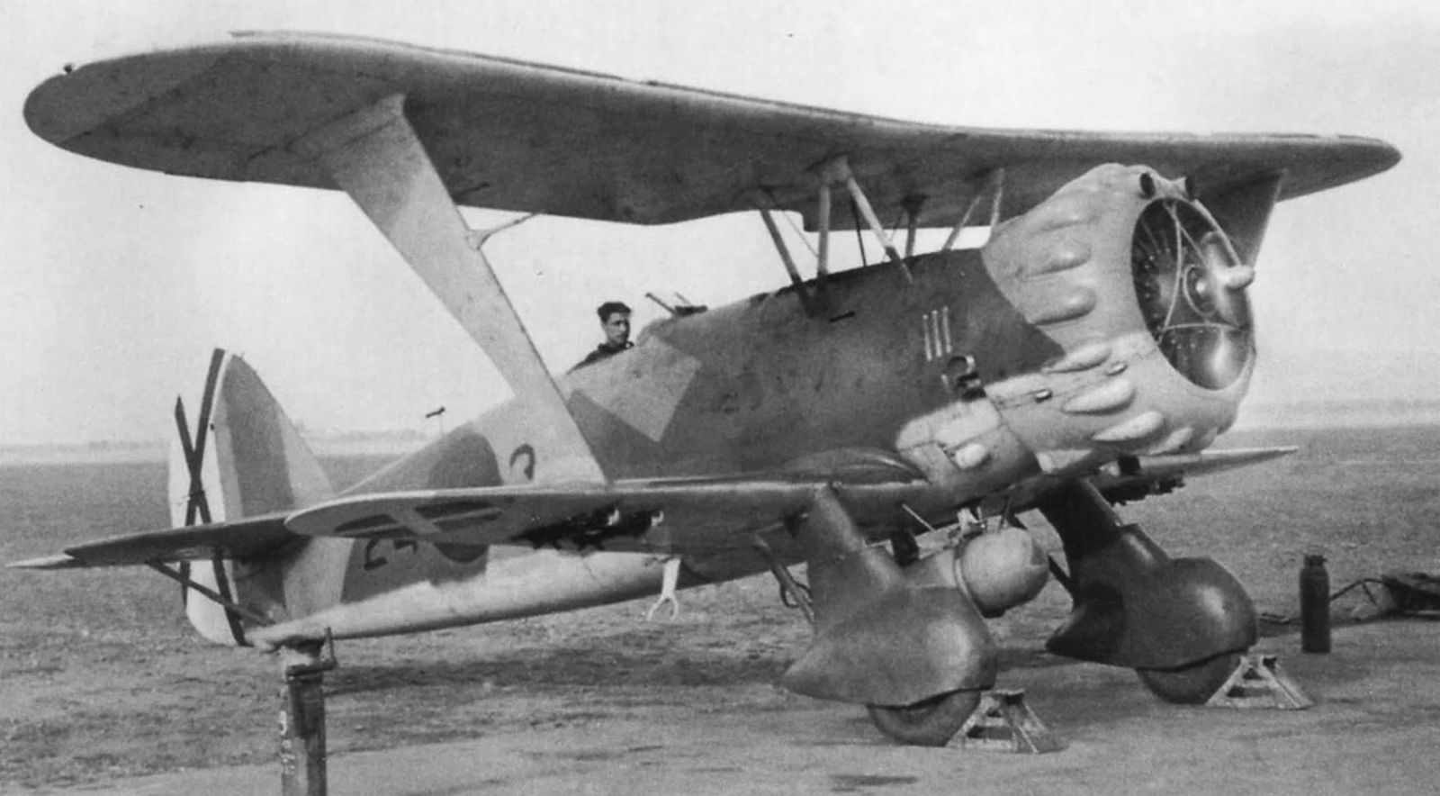 Henshel Hs-123 in Spain