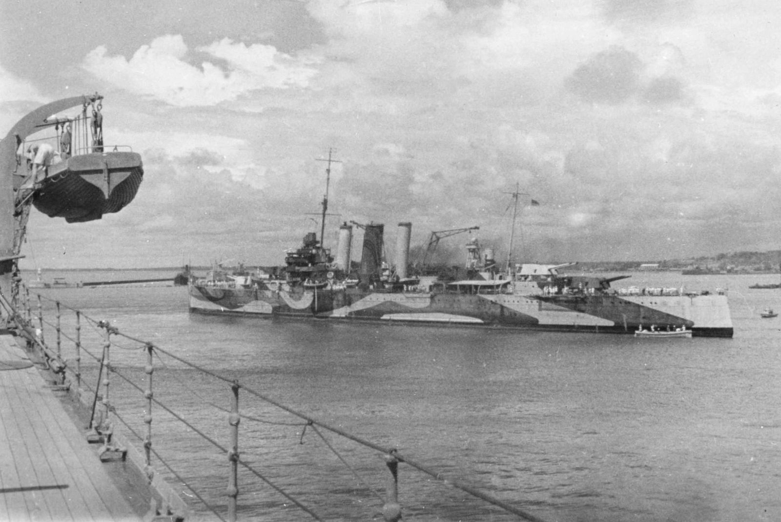 HMAS Australia heavy cruiser, the war time sevice