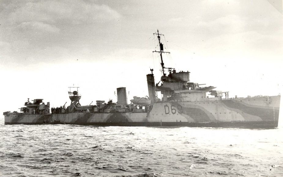 HMAS Vendetta, D69, 1940 (4) Aircraft of World War II WW2Aircraft