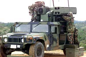 HMMWV Avenger Being Field Checked