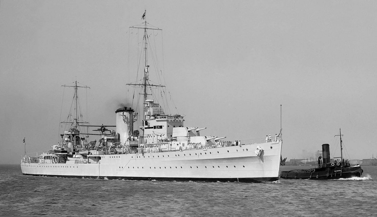 HMS Achilles light cruiser