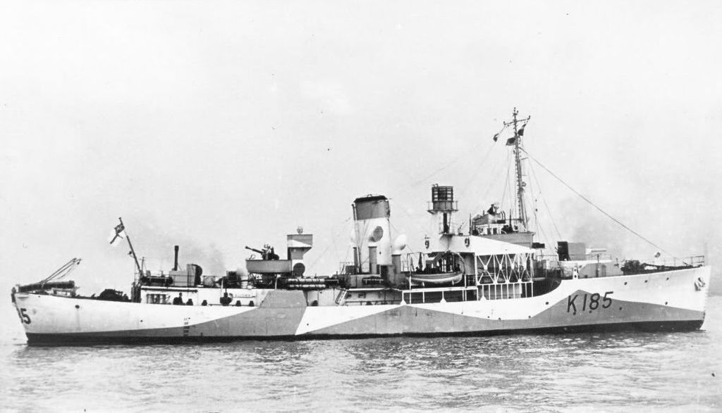HMS Alisma K185, Flower-class corvette (2)