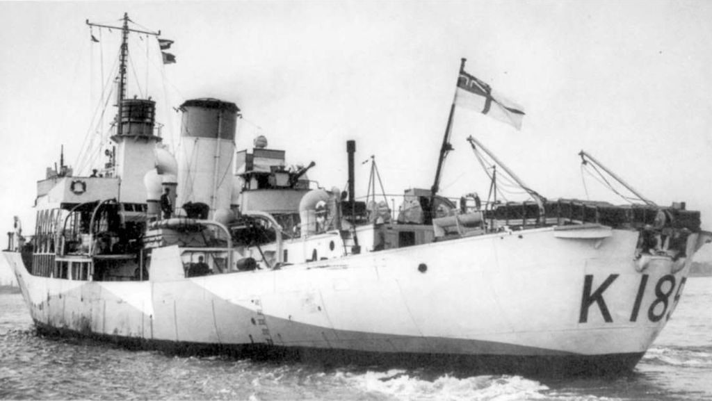 HMS Alisma K185, Flower-class corvette (3)