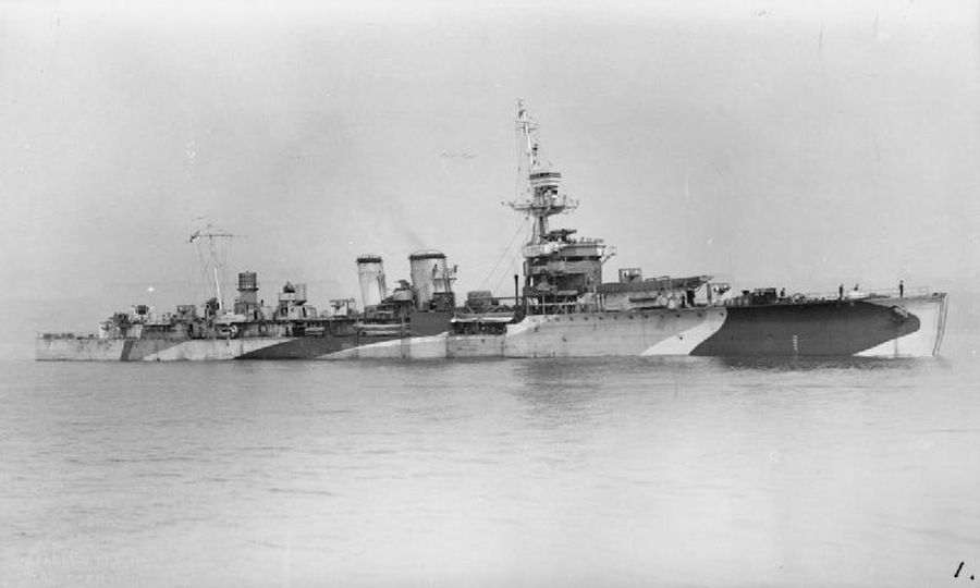 HMS Danae, D44