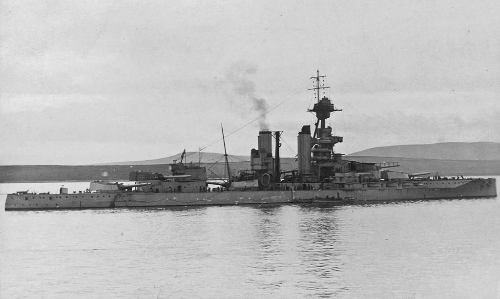 HMS Emperor of India, the Iron Duke-class dreadnought battleship (3)