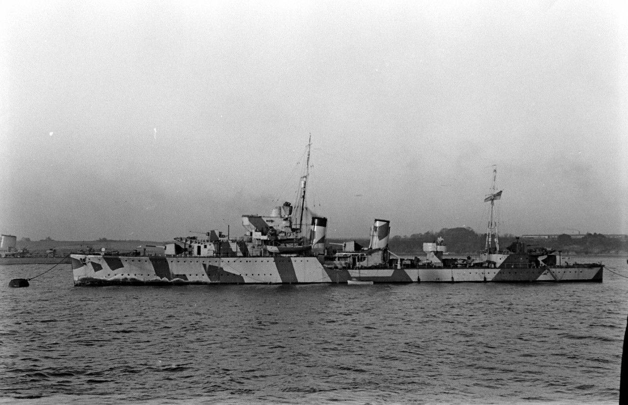 HMS Grenville, 1940
