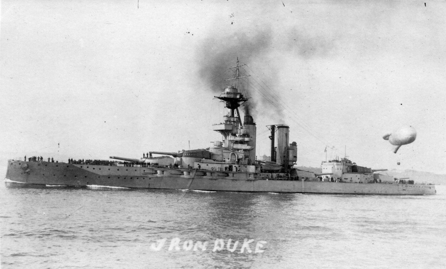 HMS Iron Duke, the Iron Dukeclass dreadnought battleship Aircraft of