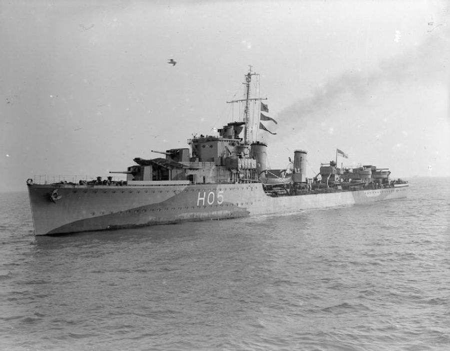 HMS Ithuriel, H05, 1942
