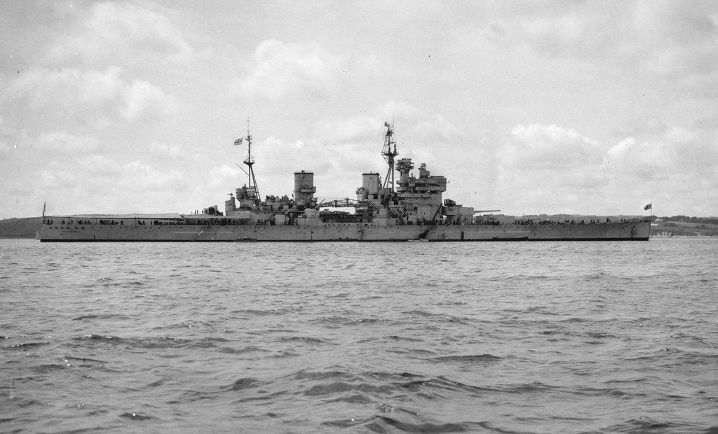 HMS King George V battleship