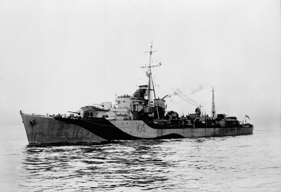 HMS Raider, H15