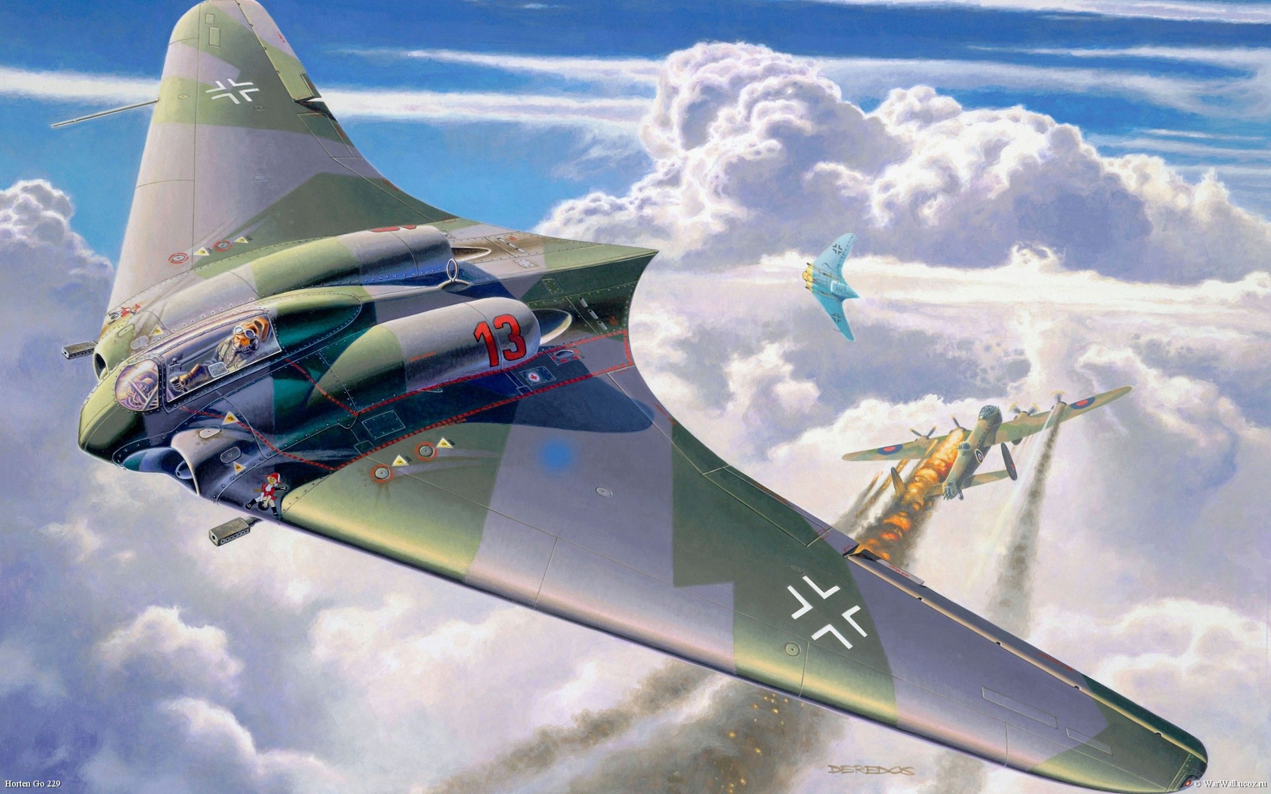 Horten Ho-229 | Aircraft of World War II - WW2Aircraft.net Forums