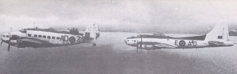 Hudson Mk.II and Fortress Mk.IIA