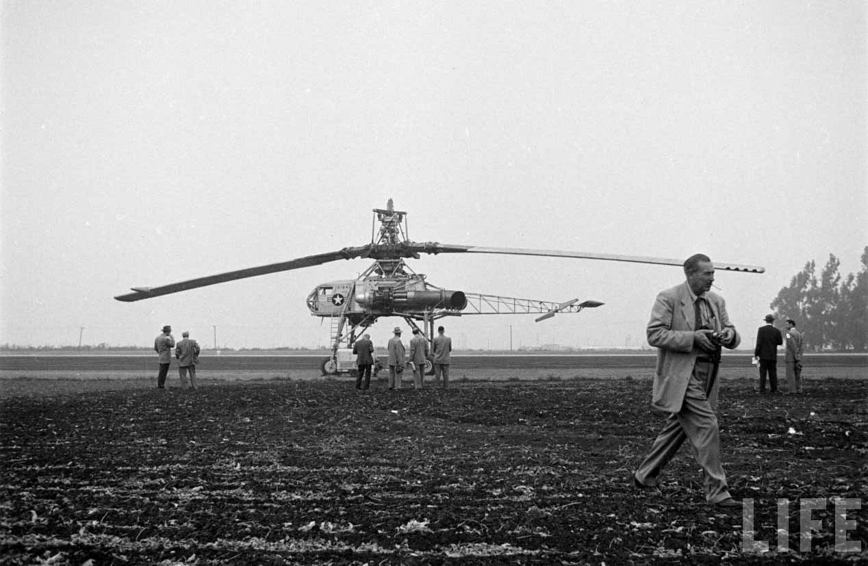 Hughes Aircraft’s Giant Helicopter, XH-17, 1953