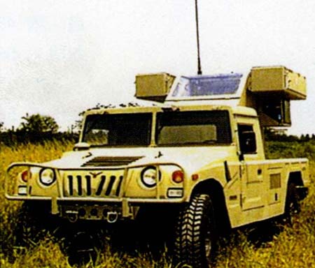 Humvee Avenger SAMs