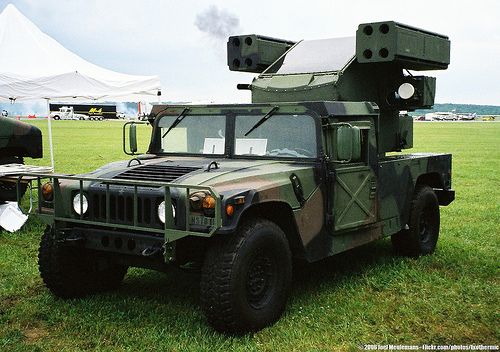 Humvee Avenger SAMs