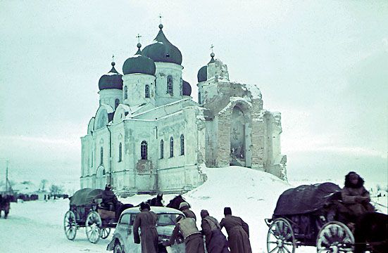 Hungarian Soldiers in Winter