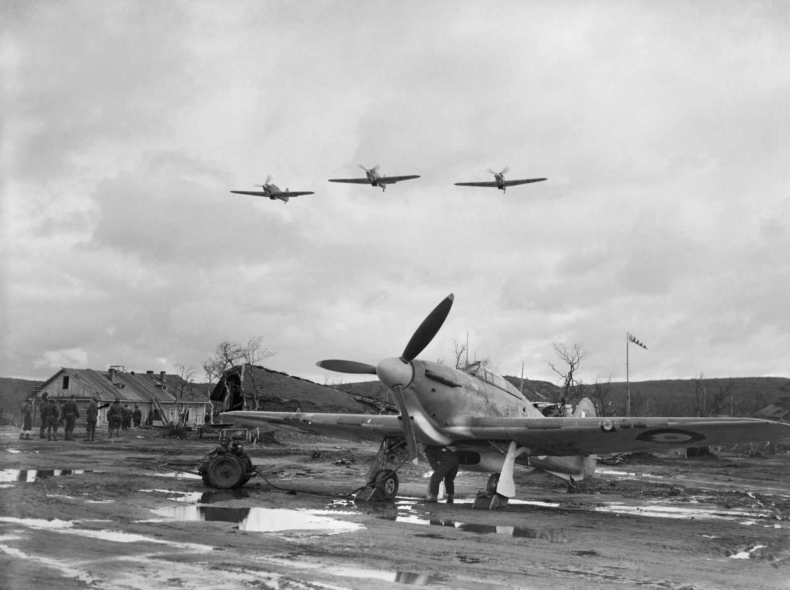 Hurricane Mk.IIb, RAF151 Wing, USSR , 1941