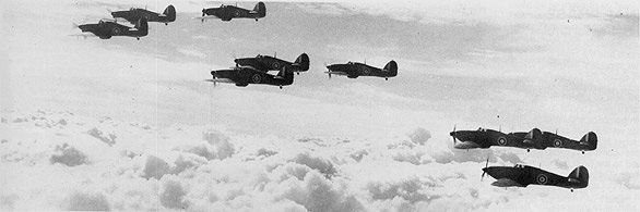 Hurricanes of No. 85 Squadron