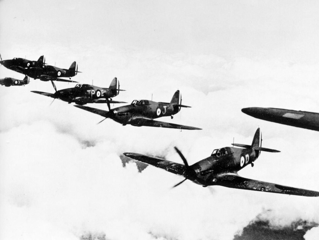 Hurricanes On Patrol Western Front