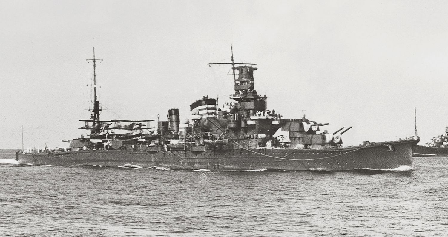IJN Furutaka heavy cruiser, 1941 (1)