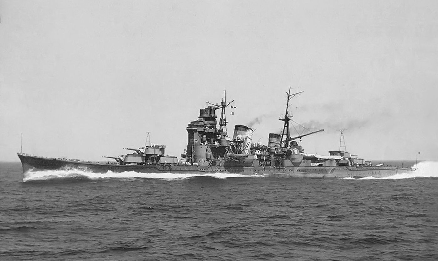 IJN Myōkō heavy cruiser, 1941