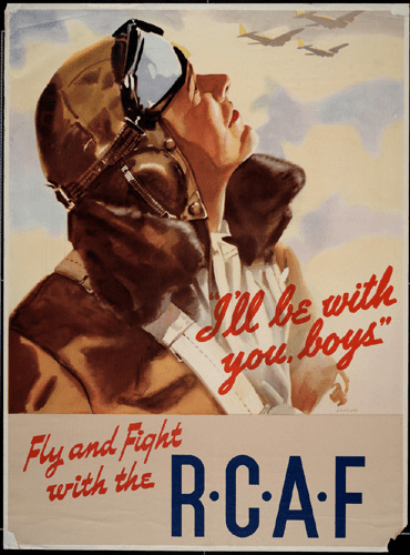 "I'll be with you boys" RCAF