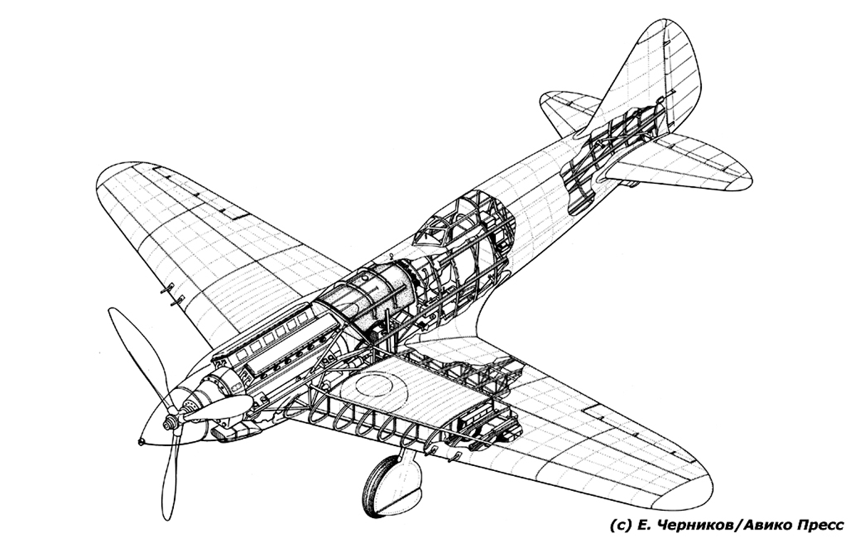 Ilyushin Il-21 Cutaway CCB-32
