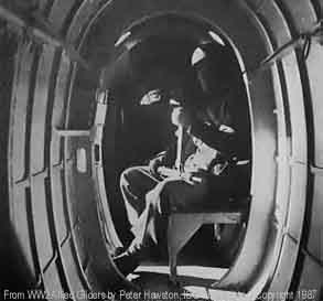 Inside Hotspur G.A.L. 48 Transport glider