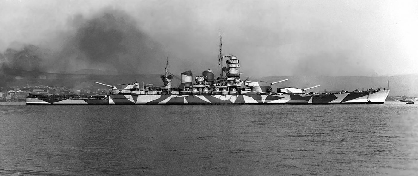 Italian battleship Roma, 1942/1943 (1)