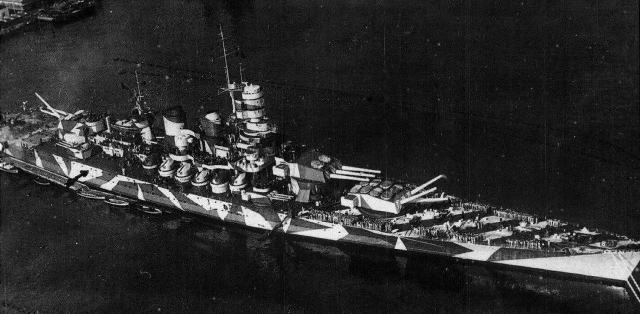 Italian battleship Roma, 1942/1943 (2) | Aircraft of World War II -  WW2Aircraft.net Forums