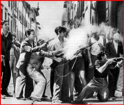 Italian Partisan in Florence 08/1944