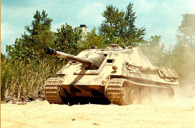 Jagdpanther in action.