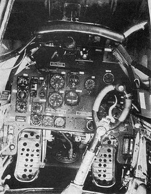Ju 87 cockpit