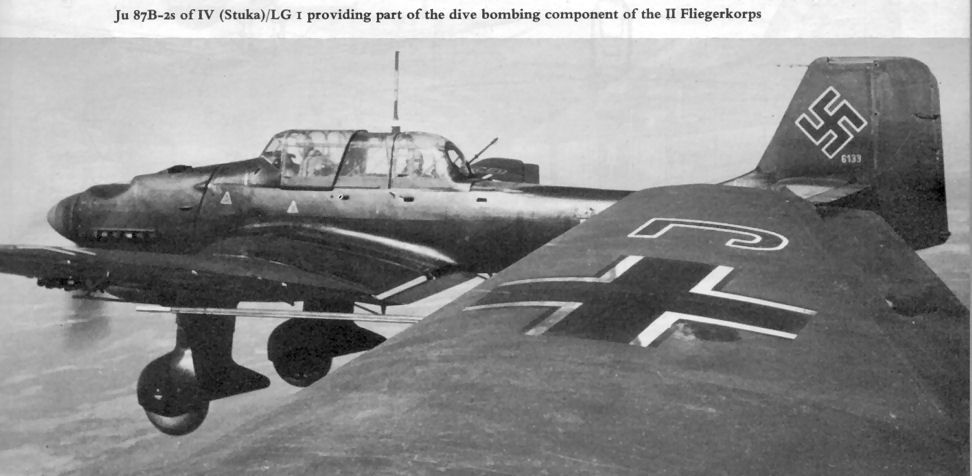 Ju87-B Stukas of LG1