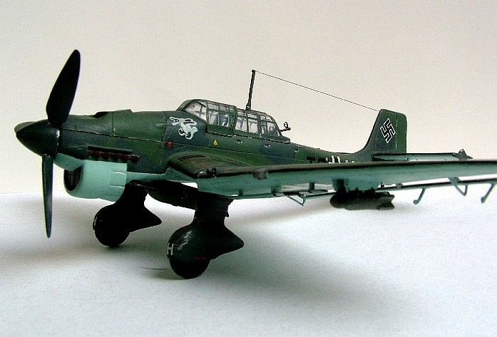 Junkers Ju-87 B.2 Stuka 5/II Stukageschwader 2 England 1940 Airfix 1:72