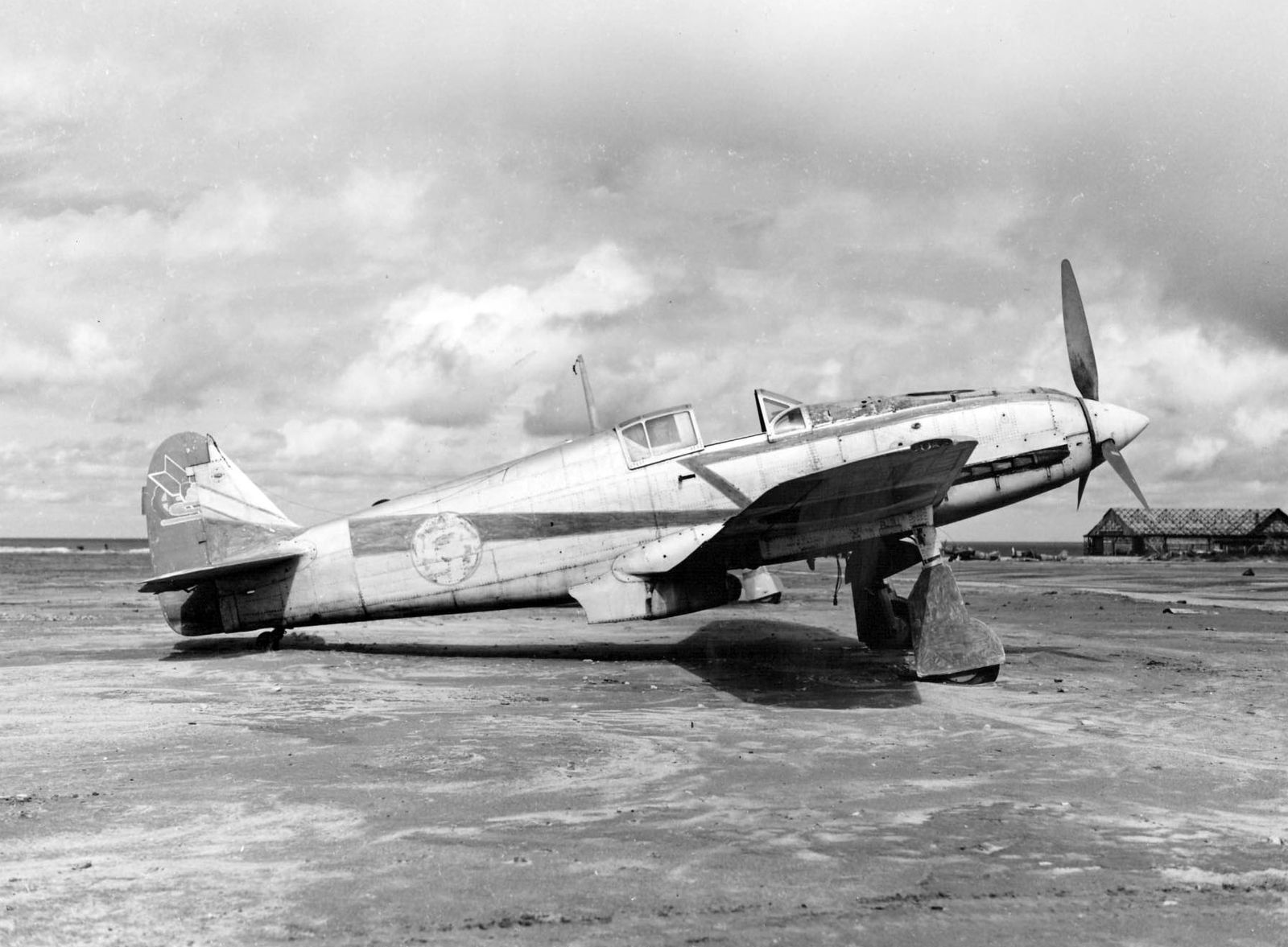 Kawasaki Ki-61 Hien at Fukuoka, 1945