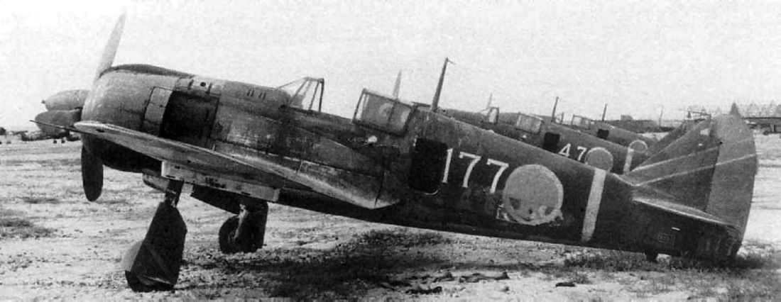 Ki-100 I-Ko no. 177, 59 Sentai, Ashiya near Fukuoka, October 1945