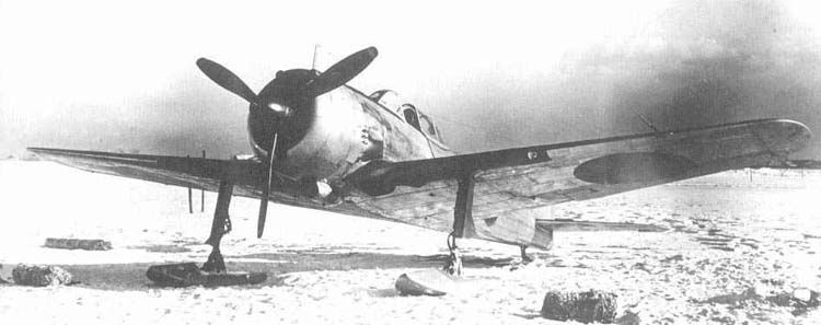 Ki-43 Ski Testing
