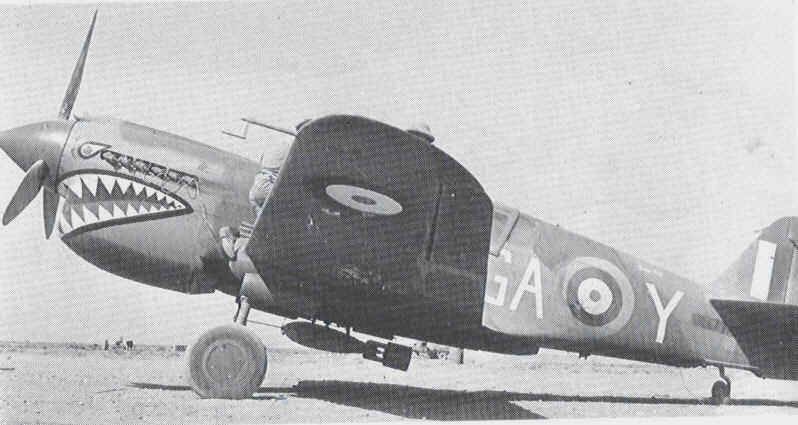 Kittyhawk Mk I RAF 112 Sqn Pic 1