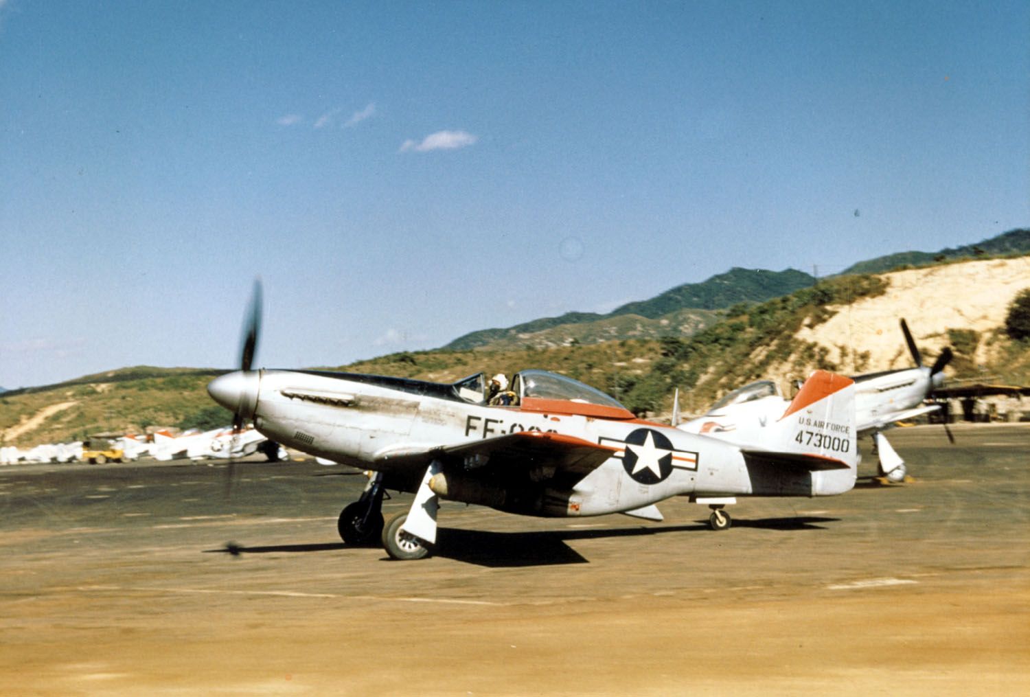 Korean War USAF F-51D