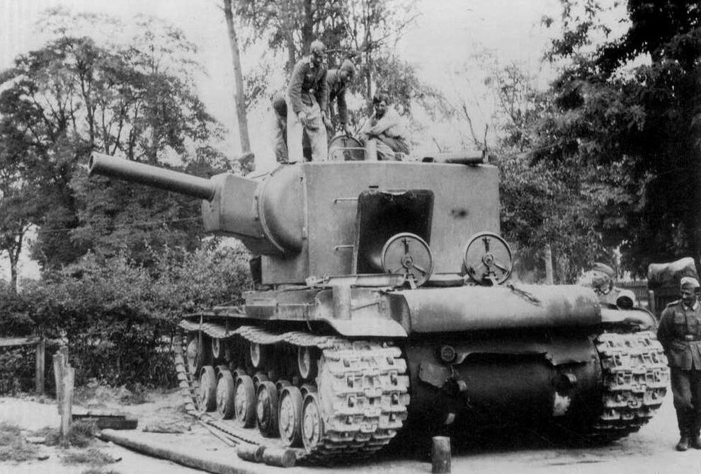 KV-2 heavy tank captured in 1941