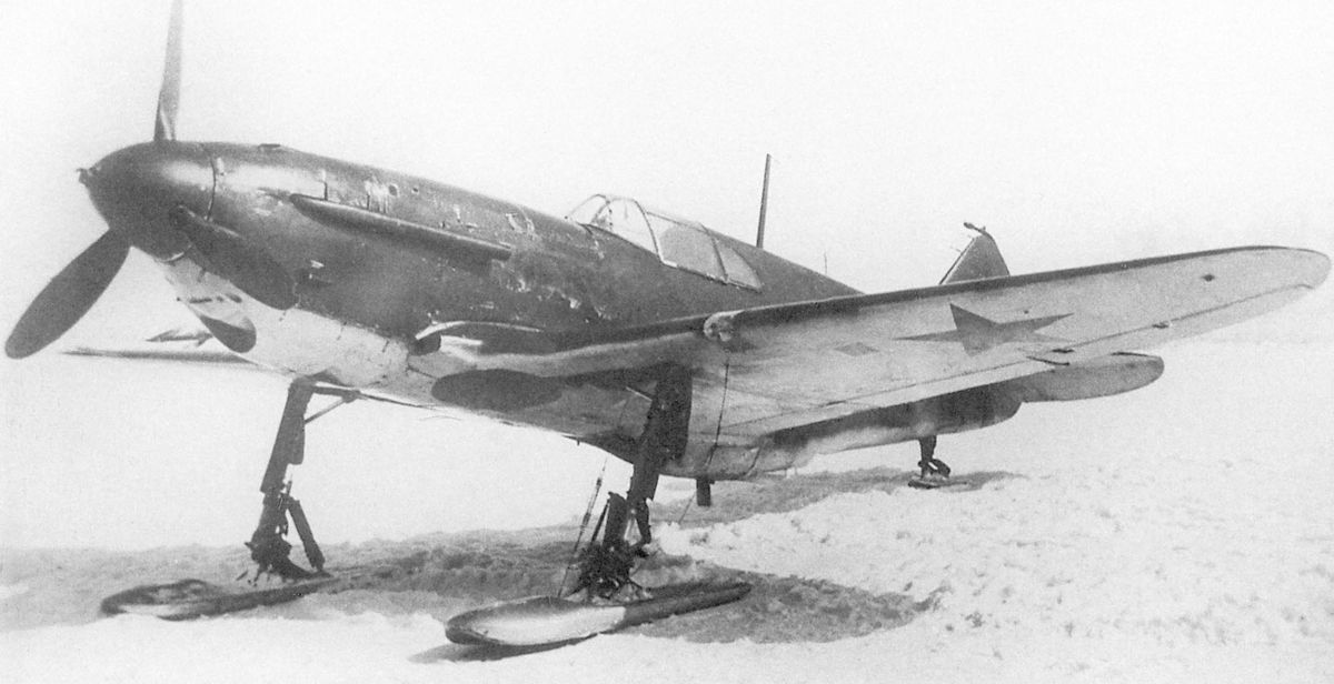 LaGG-3 on skis