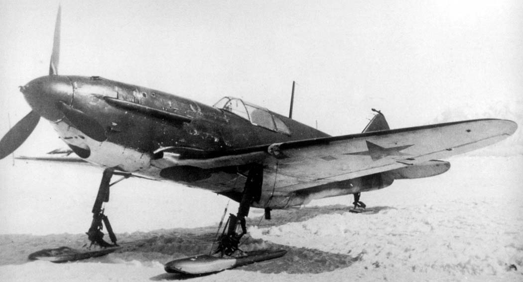 LaGG-3 on skis