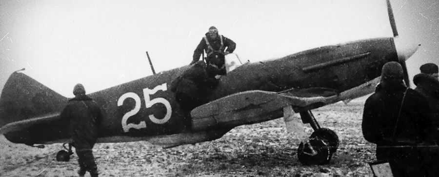 LaGG-3 "White 25",  44 IAP, 1941