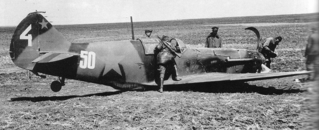 LaGG-3 "White 4-50", 3 GIAP, crashed in 1943