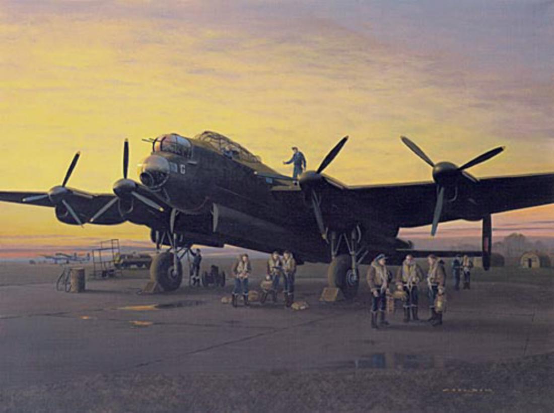 Lancaster at rest by Gerald coulson Large!!