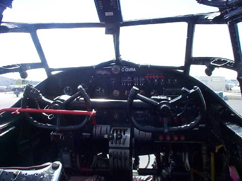 Lancaster Cockpit
