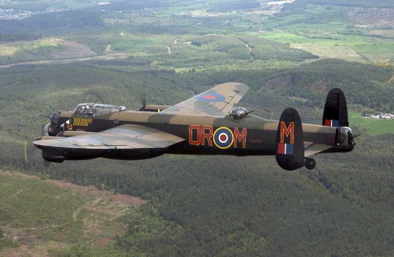 lancaster from BBMF
