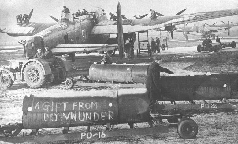 Lancasters, 467 sqn raaf