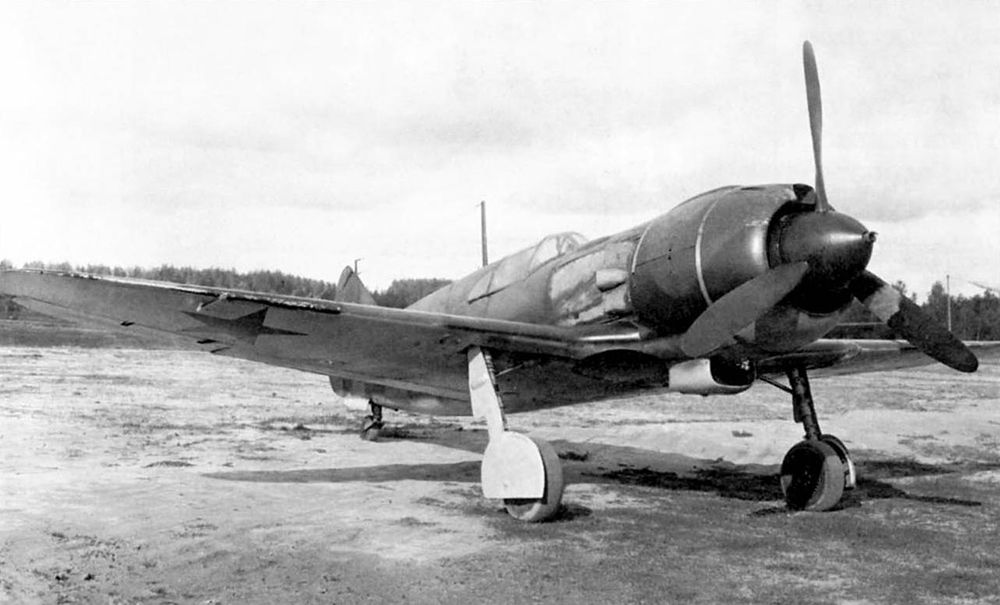 Lavochkin La-5 no.37210444, trials NII VVS, 1942